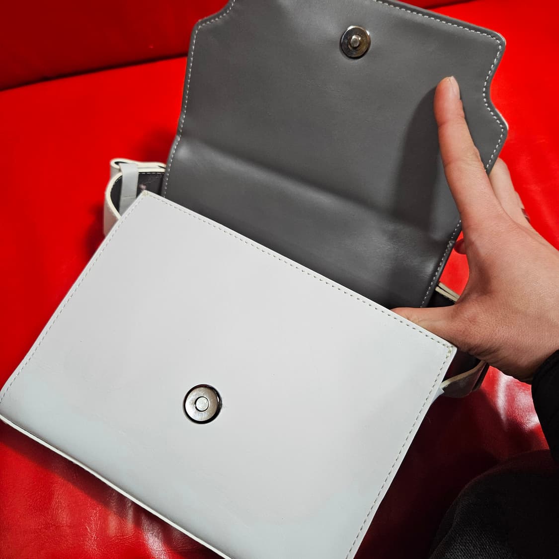 (거의새상품) 마지셔우드 화이트 투웨이 바바백  상품이미지8