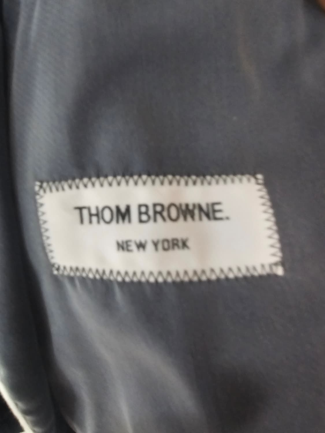 톰브라운 사선테크 스윔테크 크롭 블루종(3/정품) 상품이미지7