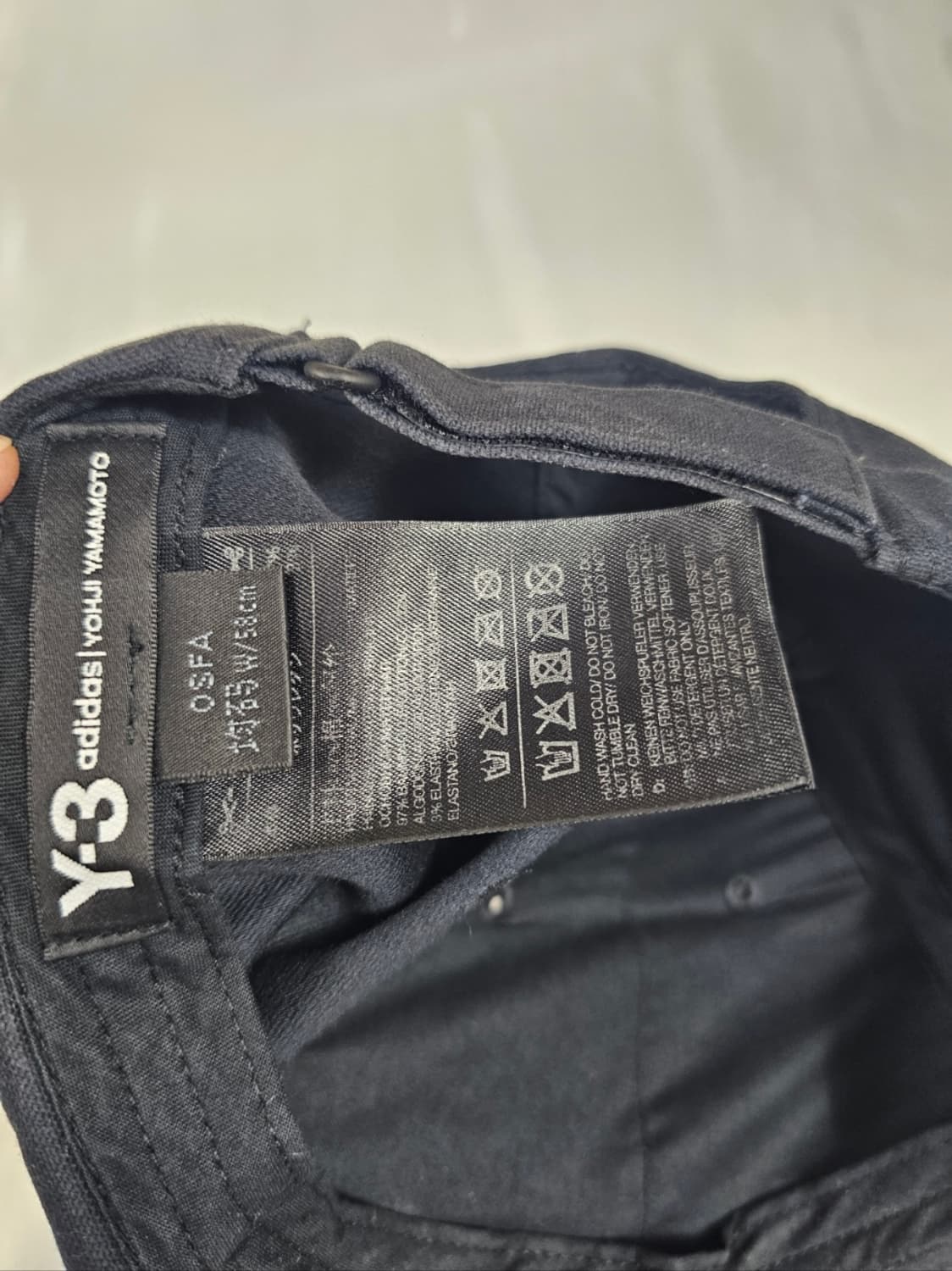 y-3볼캡 상품이미지6