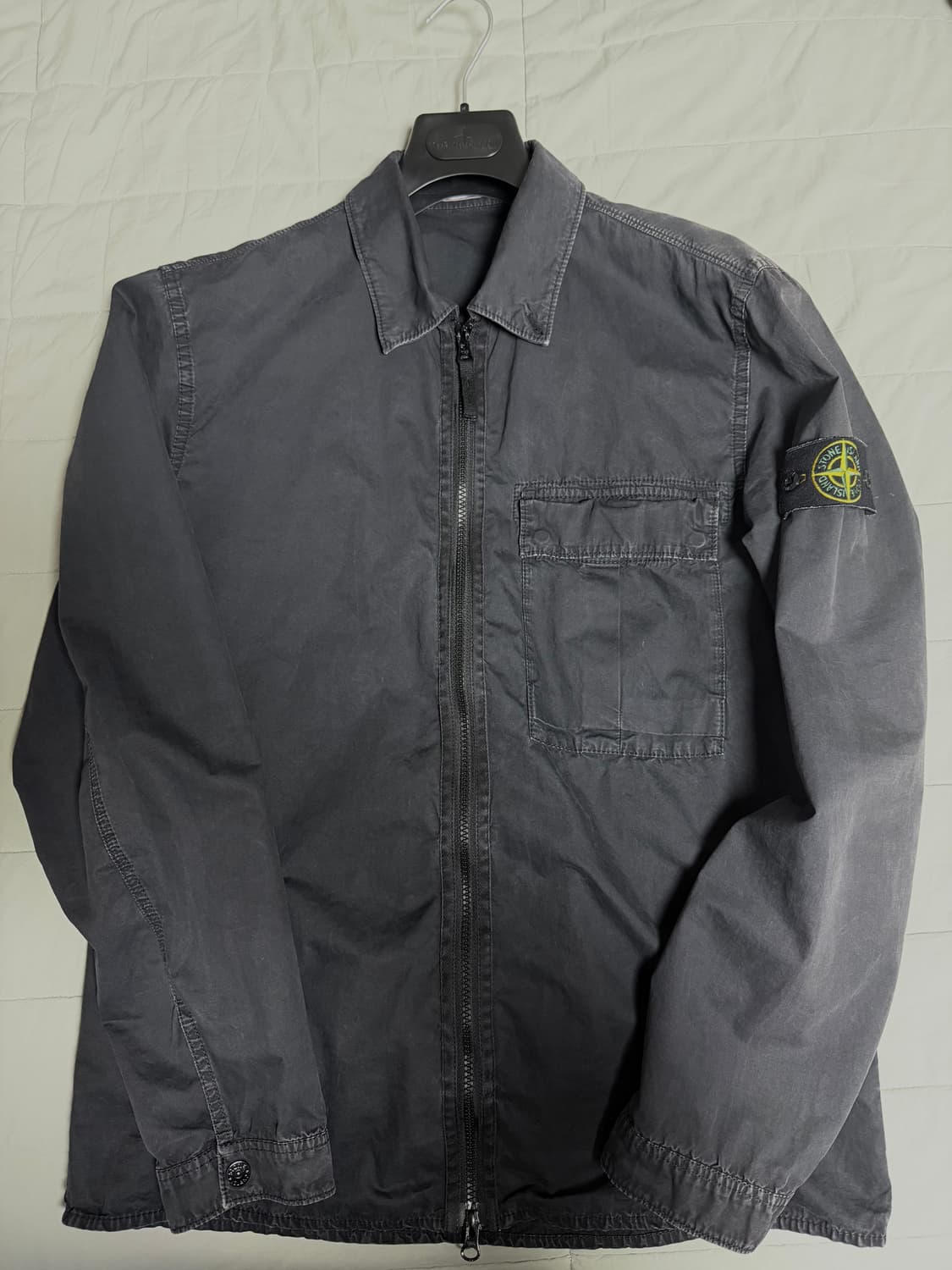 스톤아일랜드 올드이펙트 오버셔츠 상품이미지1