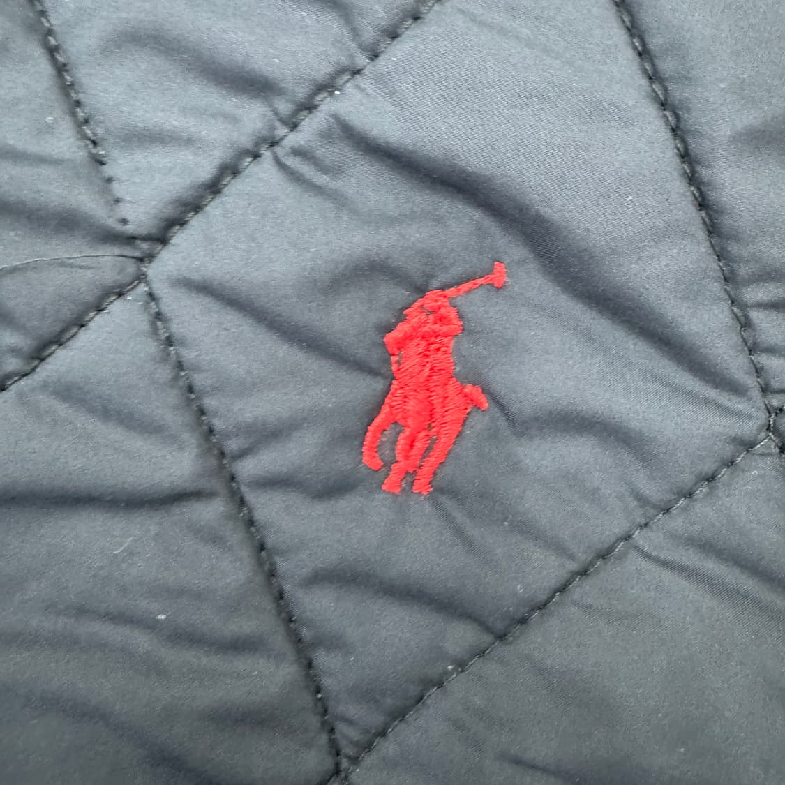 여성용 L 폴로 랄프로렌 네이비 퀼팅 베스트  상품이미지4