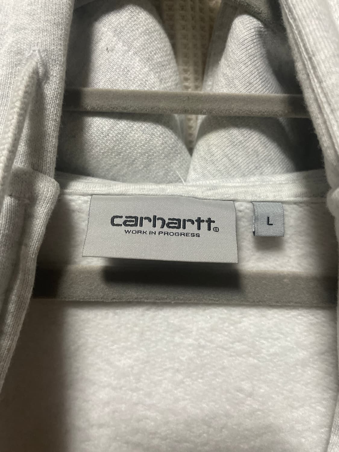 칼하트 WIP 후드 하트 2 하트 스웨트 자켓 애쉬 헤더 상품이미지2