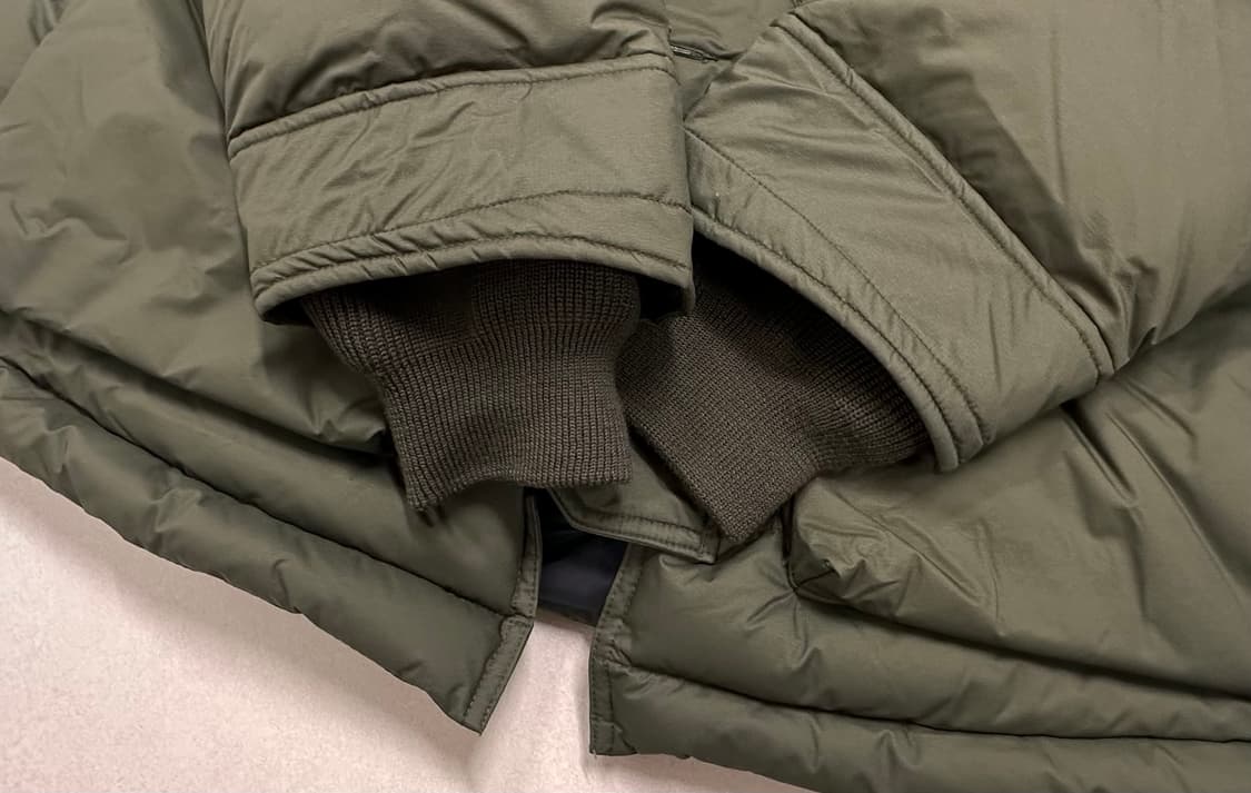 이스트로그 유틸리티 구스다운 패딩 올리브 XL 상품이미지3