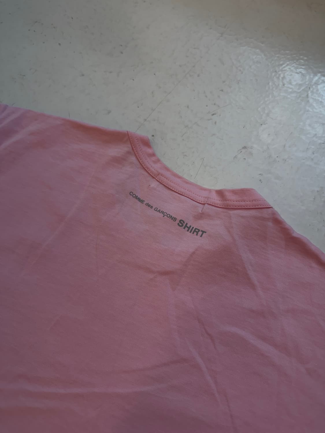 Comme Des Garcons Shirt 핑크 티셔츠 상품이미지4