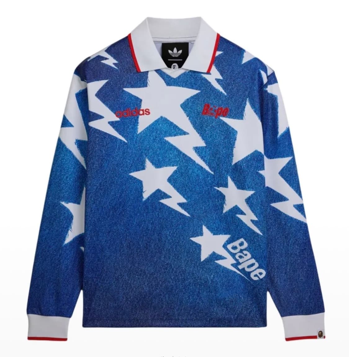 [kr 3XL] 아디다스 x 베이프 롱슬리브 스탠다드 저지 상품이미지1