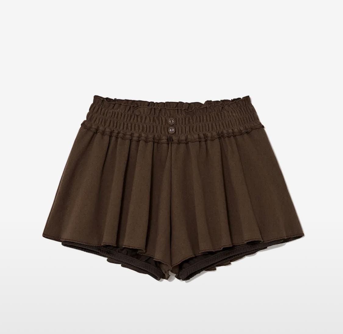 글로니 PROVINCE EYELET SHORTS (CHOCOLATE) 상품이미지1