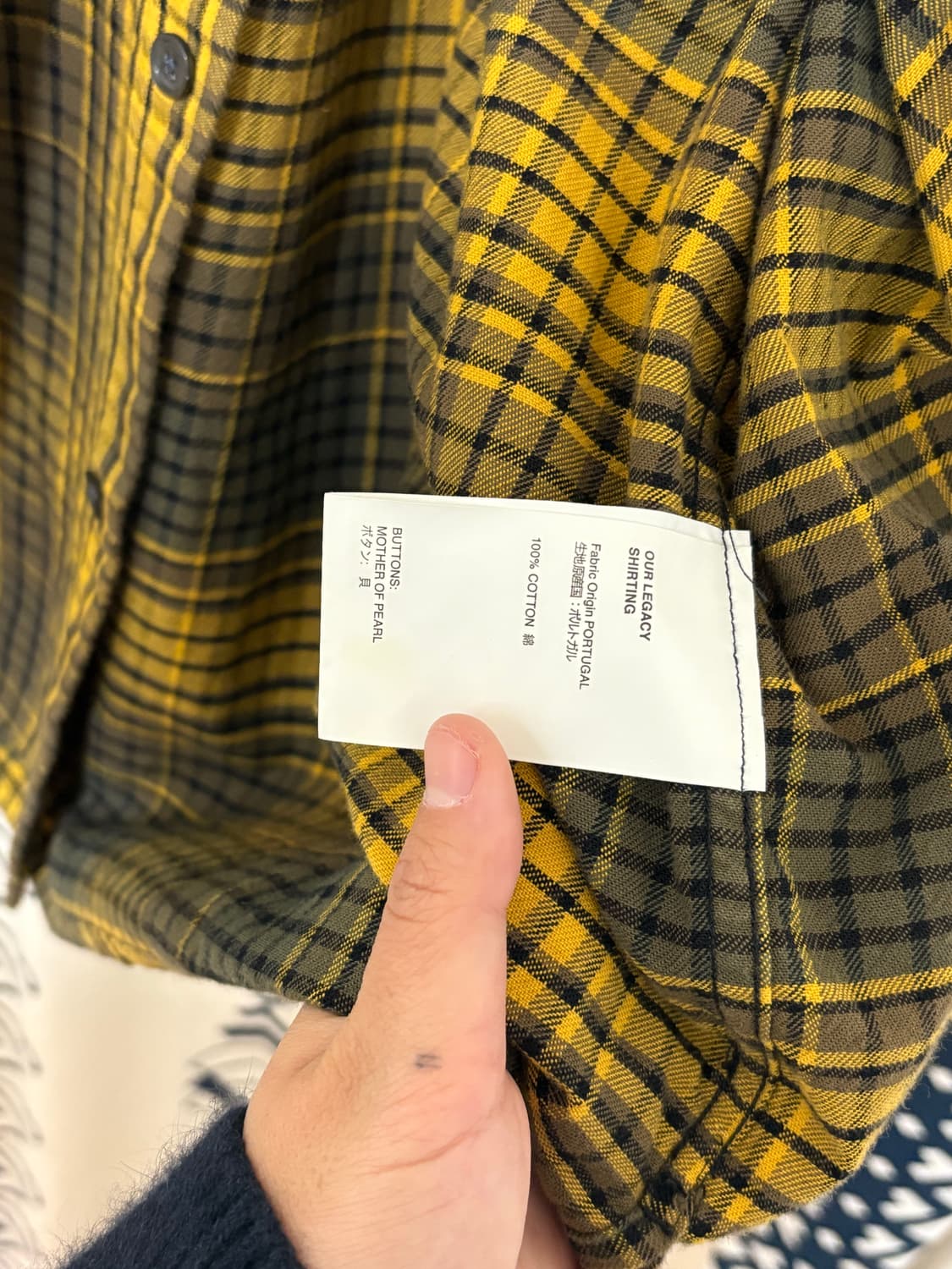 아워레가시 / Splash country check shirts 체크셔츠 상품이미지6