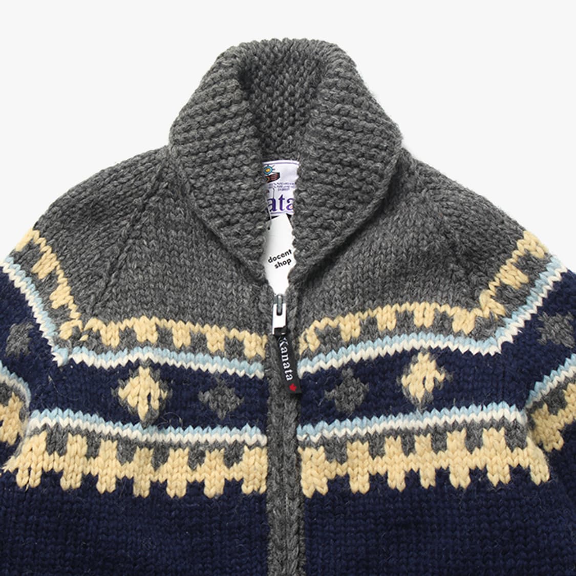  KANATA "Blue Knit Zip-up" 상품이미지2