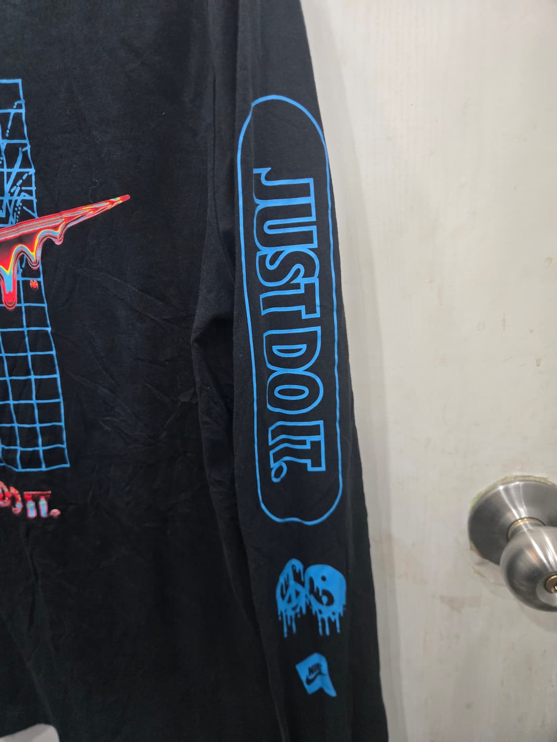 100,L )) NIKE 나이키 저스트 두 잇 긴팔티셔츠! 디자인 이뻐요 상품이미지2