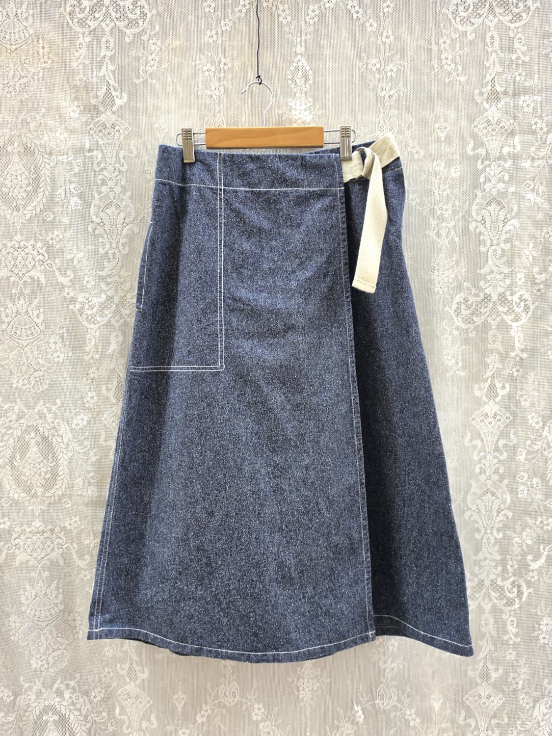 PAR ICI KLASSISK 퍼리시 클래식 데님 렙스커트 상품이미지1