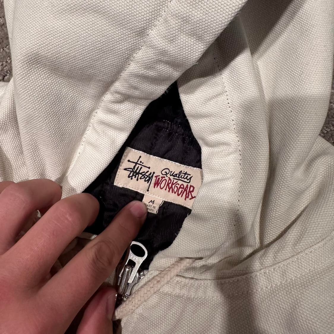 스투시 인슐레이티드 캔버스 워크 자켓 본 상품이미지3