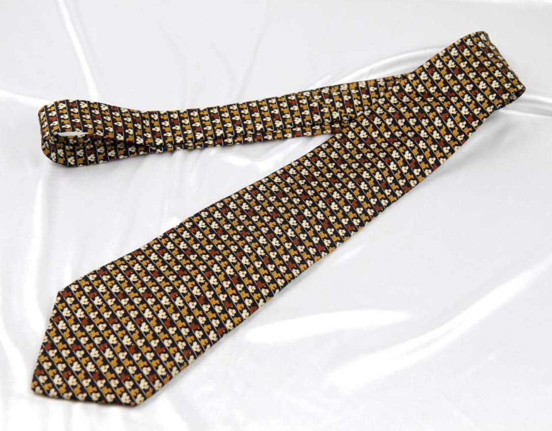 페라가모 9.4cm A등급 남자 명품 넥타이 상품이미지2