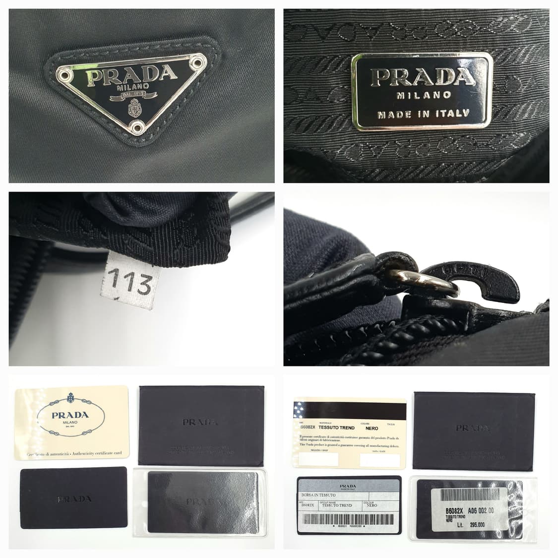 프라다 리나일론 미니 숄더백 B6082X 상품이미지5