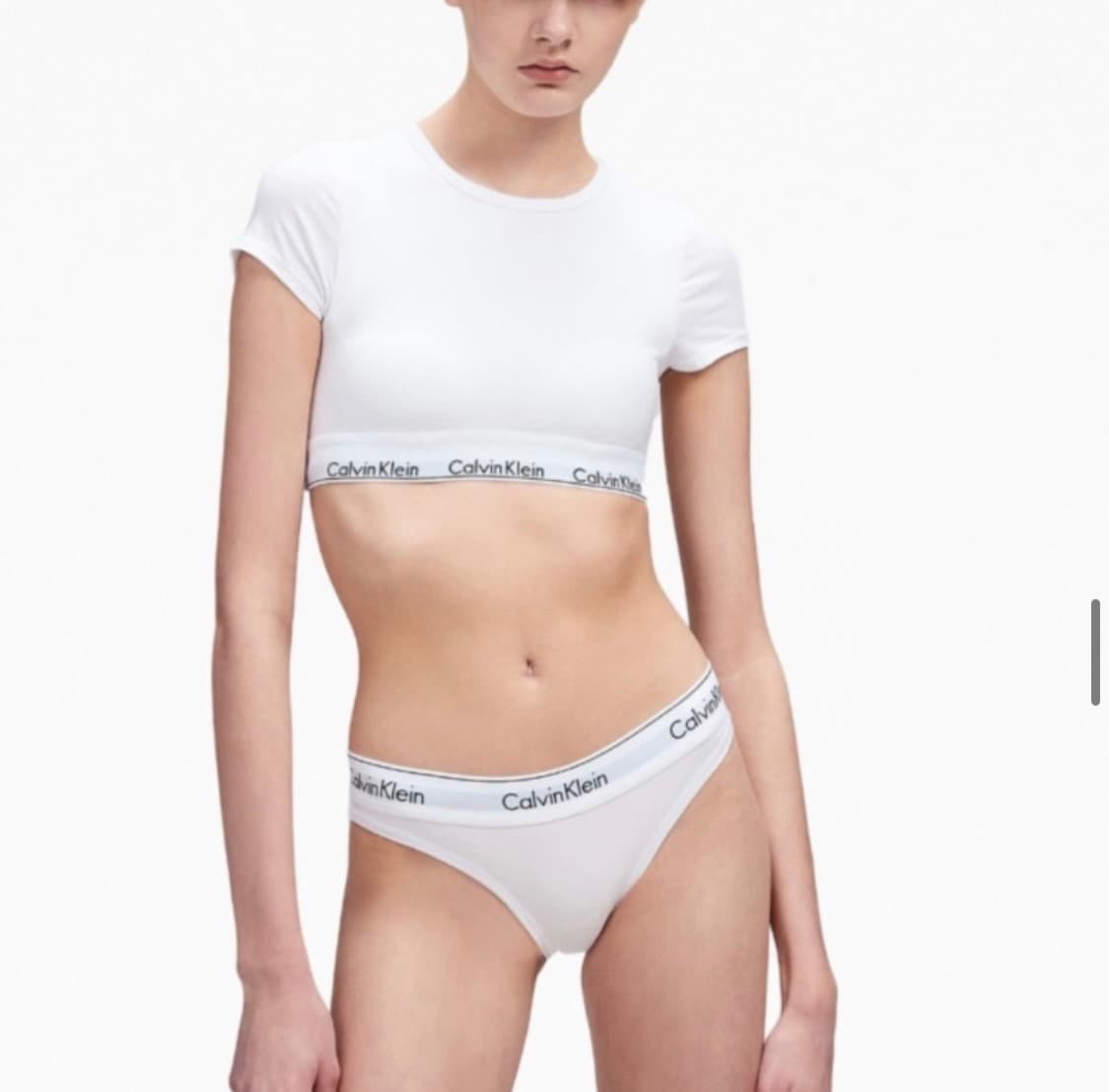 캘빈클라인 언더웨어 티셔츠 브라렛 상품이미지5