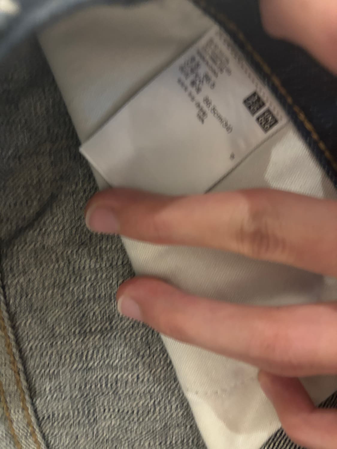 유니클로 U 셀비지 데님 상품이미지3