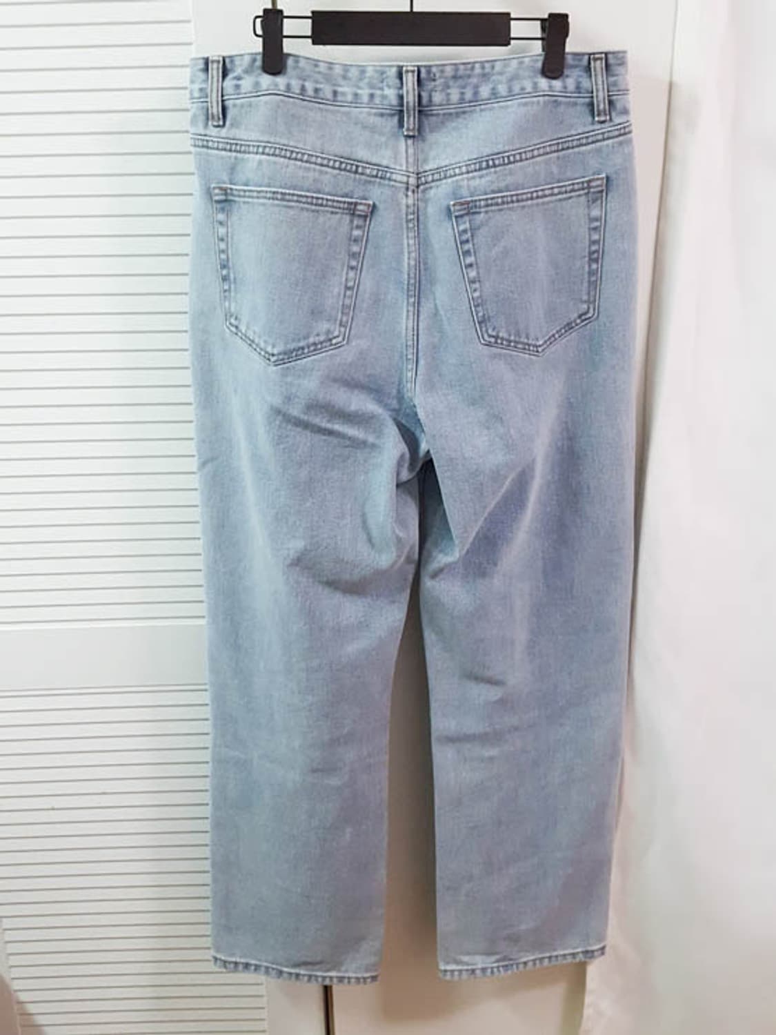 무신사스탠다드 남성 레귤러 핏 청바지 라이트 인디고 상품이미지3