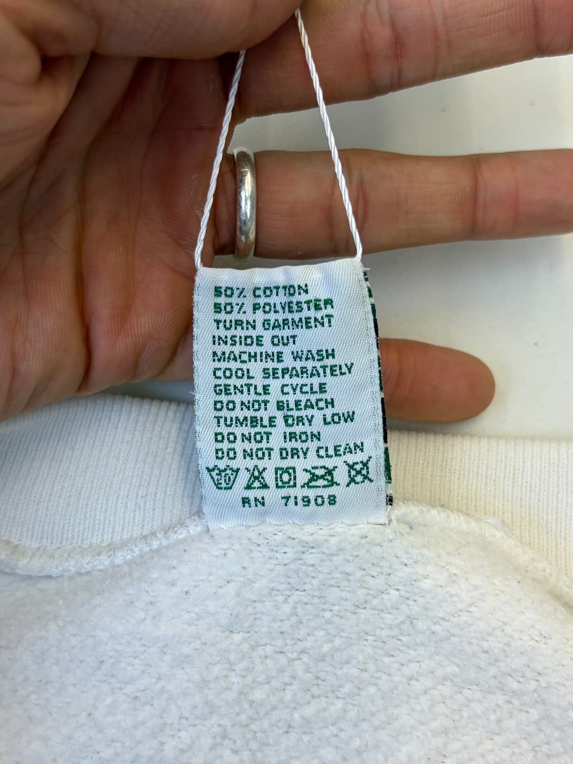 Galt Sand 90s USA LSU 컬리지 스웻셔츠 상품이미지5