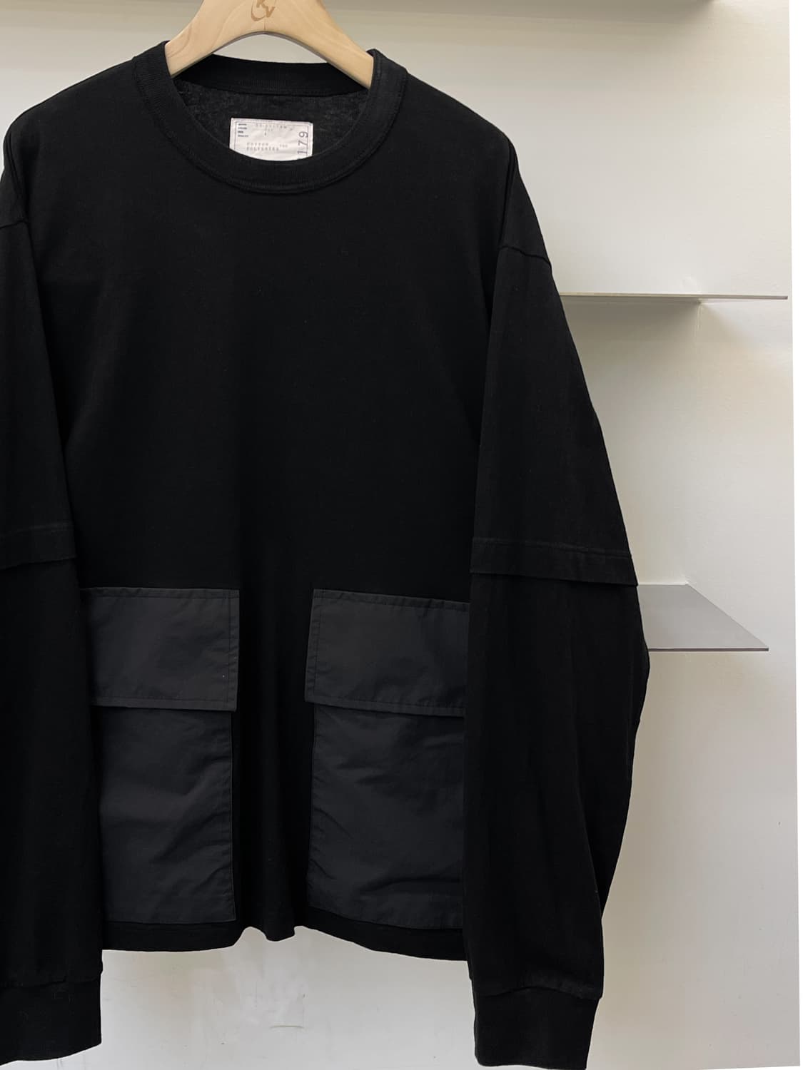 사카이 23ss 투포켓 레이어드 롱슬리브 상품이미지3