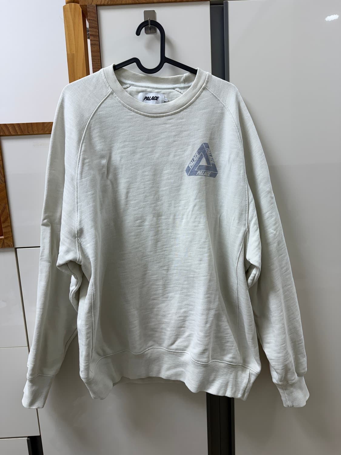 [L]팔라스 트라이퍼그 슬럽 크루넥 화이트 상품이미지3