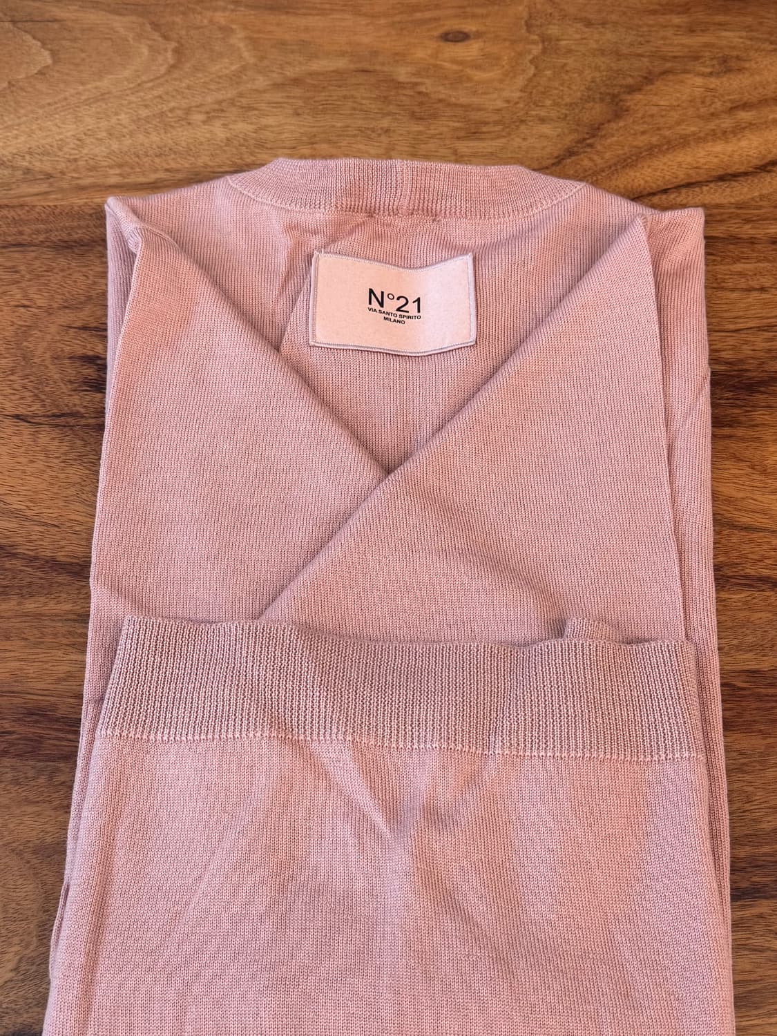 N21 롱슬리브 라운드 니트 상품이미지3