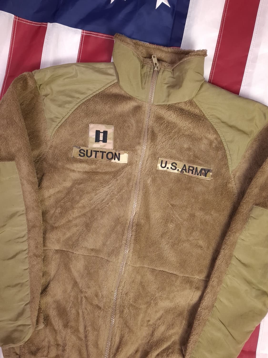 오리지날 미군 지급용 신형 OCP 폴라텍 후리스자켓 상품이미지2