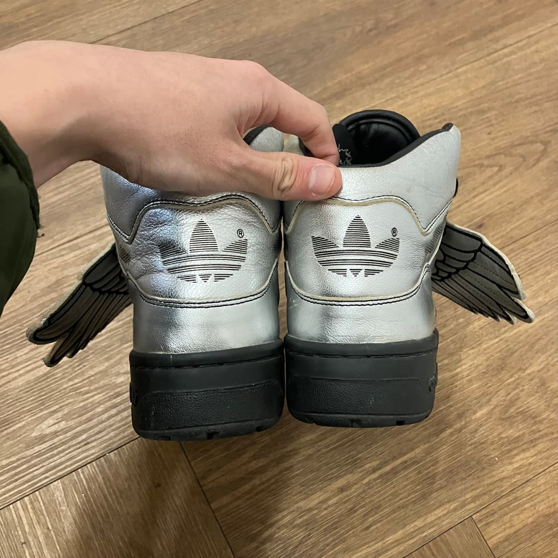 N239 아디다스 제레미스캇 실버윙 하이탑 상품이미지5