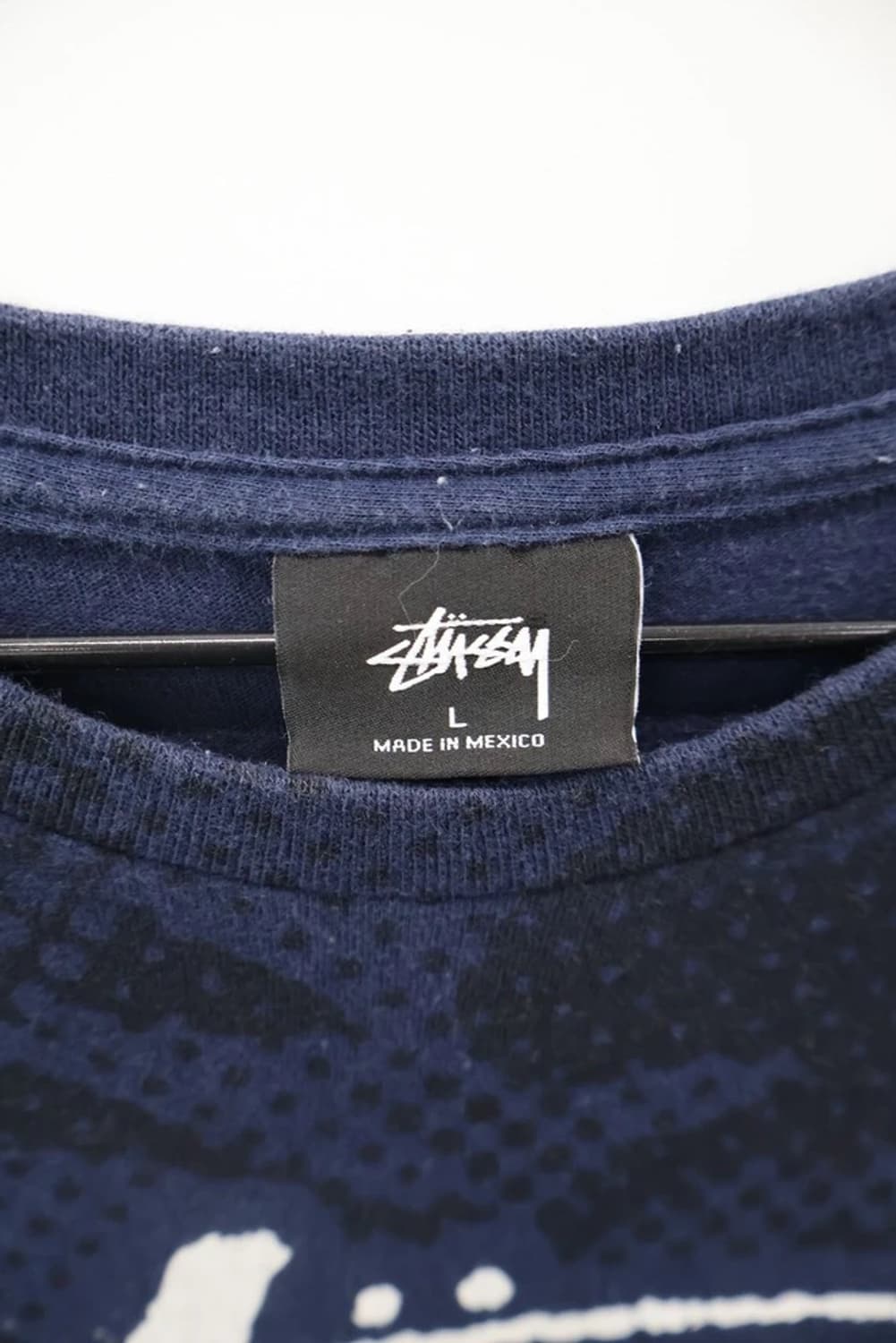 Stussy World Tour Navy Tee 상품이미지5