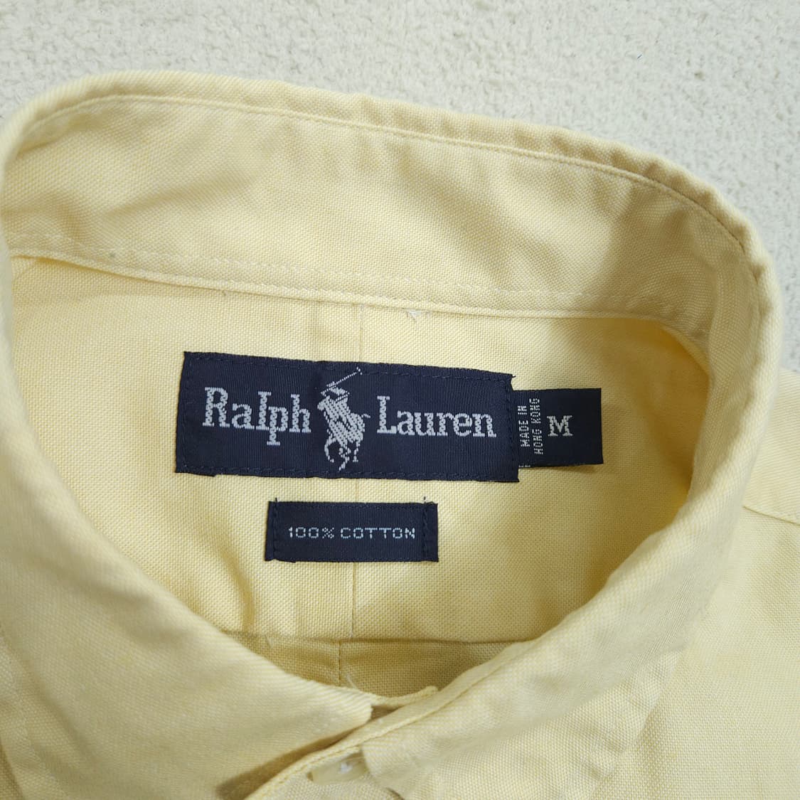 폴로 랄프 로렌 옥스포드 솔리드 셔츠 M 상품이미지5