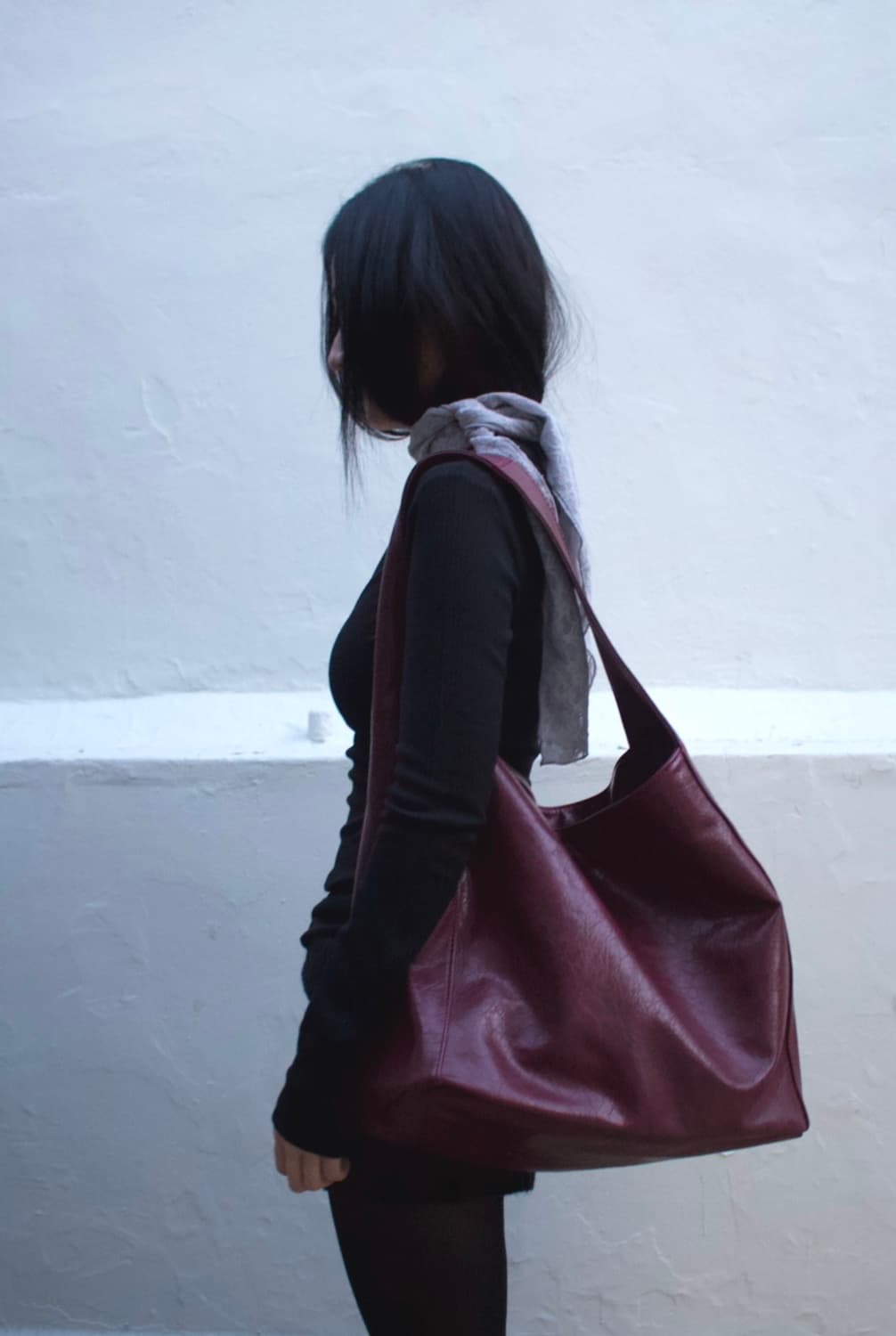 디에이디 shoulder bag (burgundy) 숄더백 가방 버건디 상품이미지1