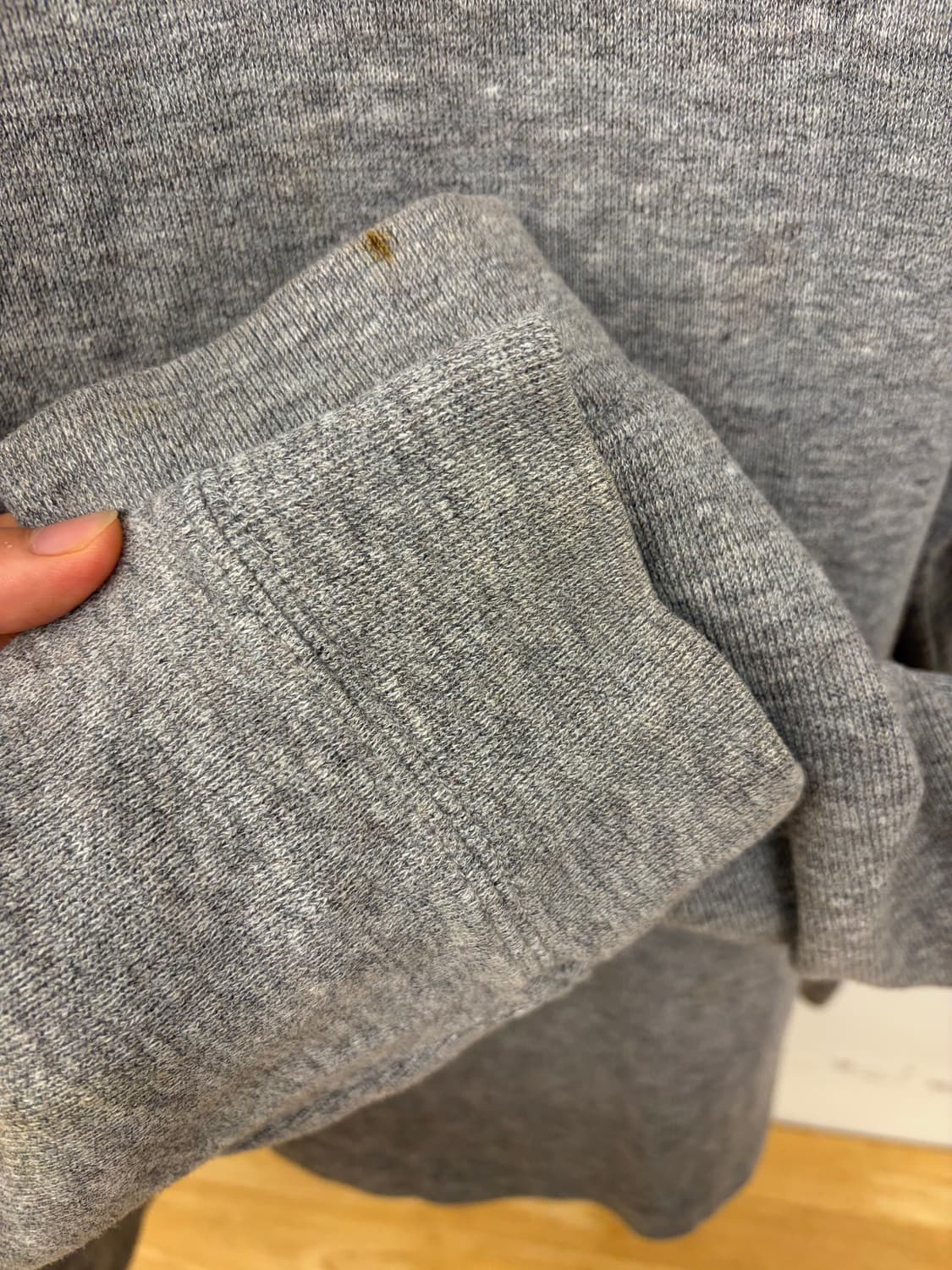 [XL] 폴로 랄프로렌 그레이 하프집업 니트 상품이미지5