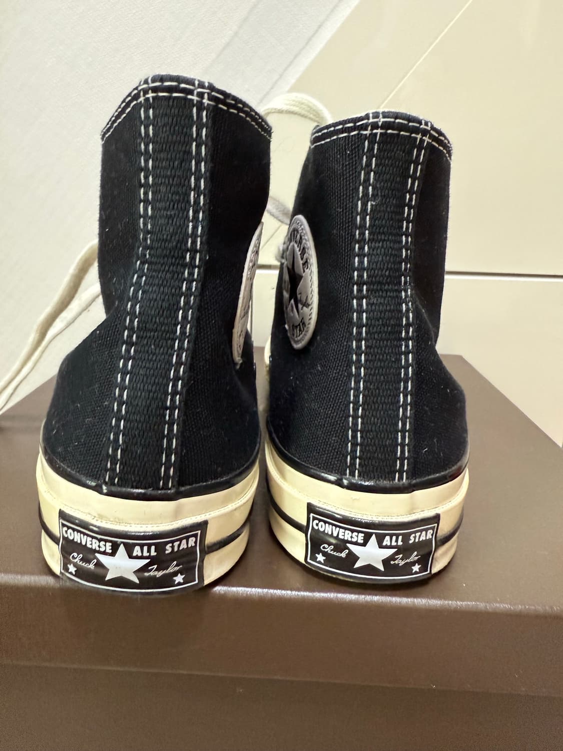 컨버스 척테일러 70 하이 블랙 245 상품이미지3