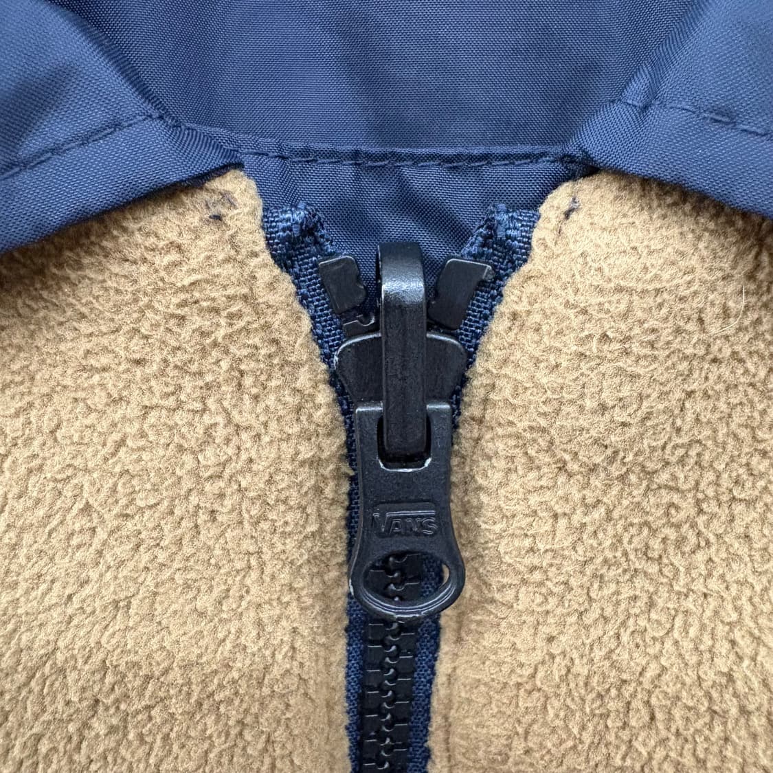 반스 리버시블 플리스 자켓 브라운/네이비 남/XL 상품이미지3