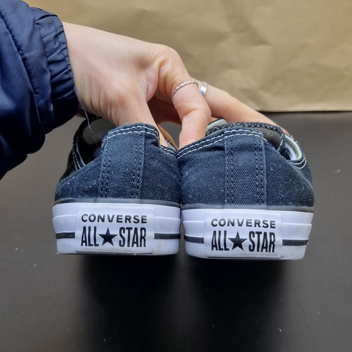 컨버스 올스타 블랙 여성스니커즈240 상품이미지4