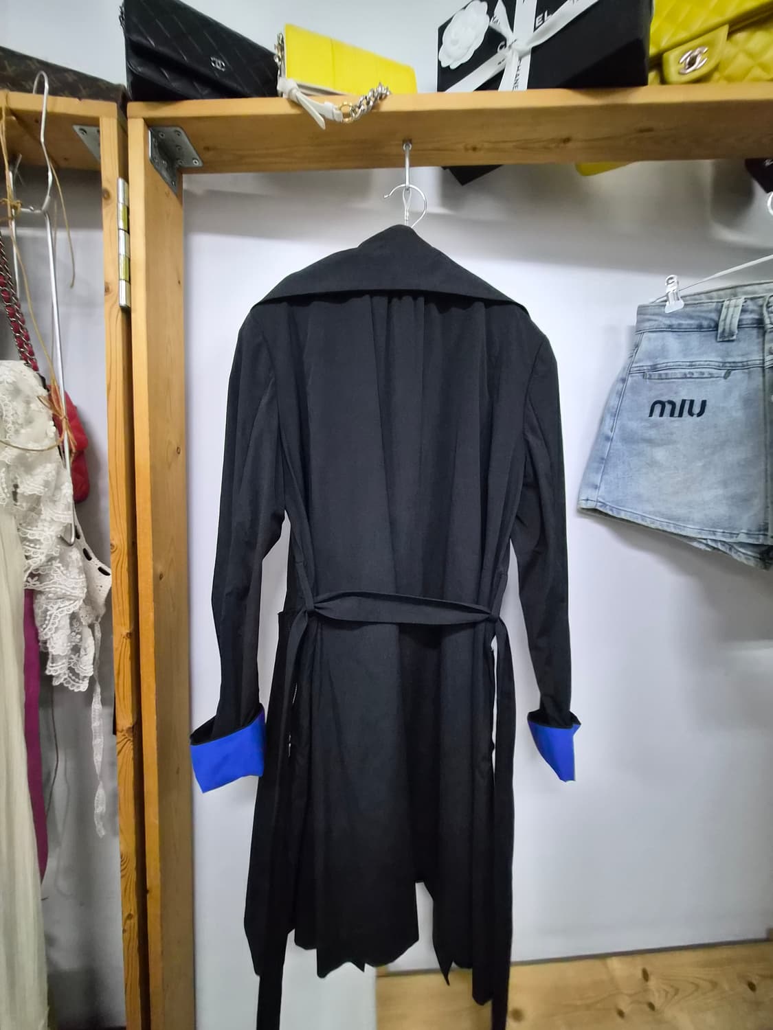 르베이지 바스락 스판 얄상 트렌치코트 상품이미지9