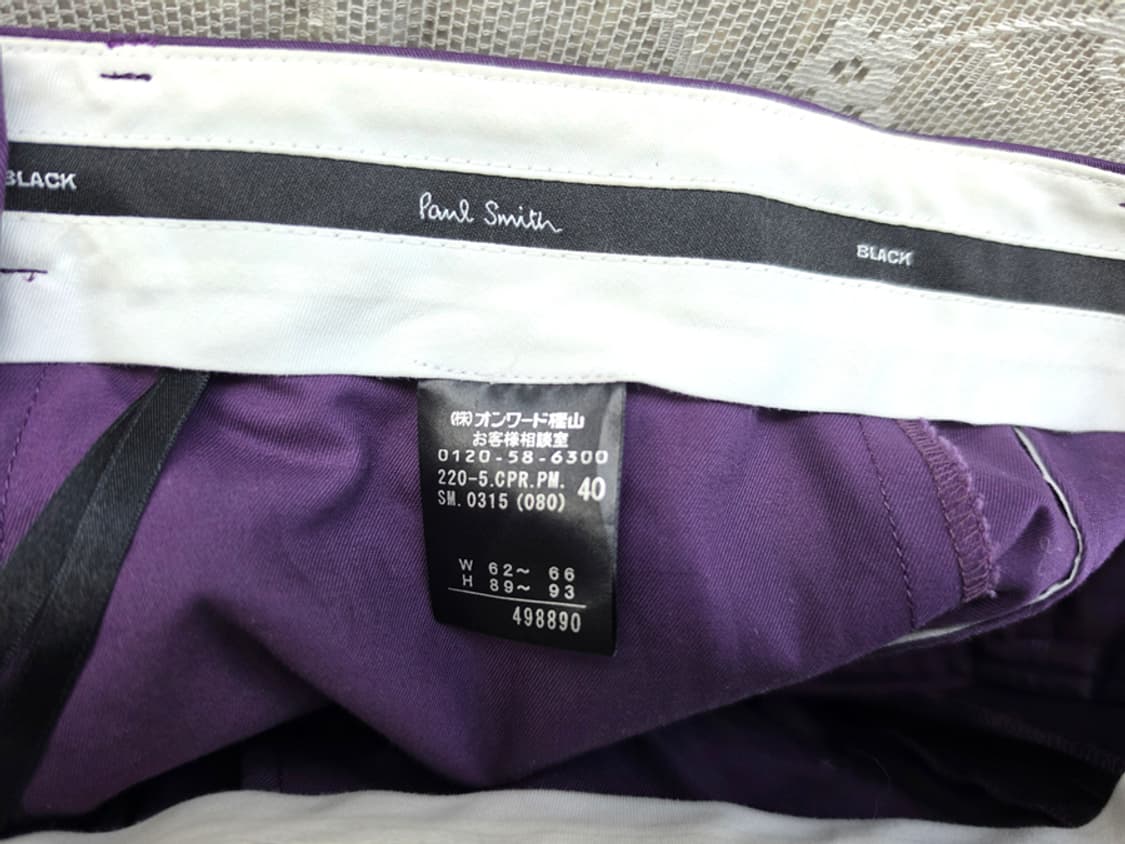 폴스미스 블랙라인 슬랙스 상품이미지6