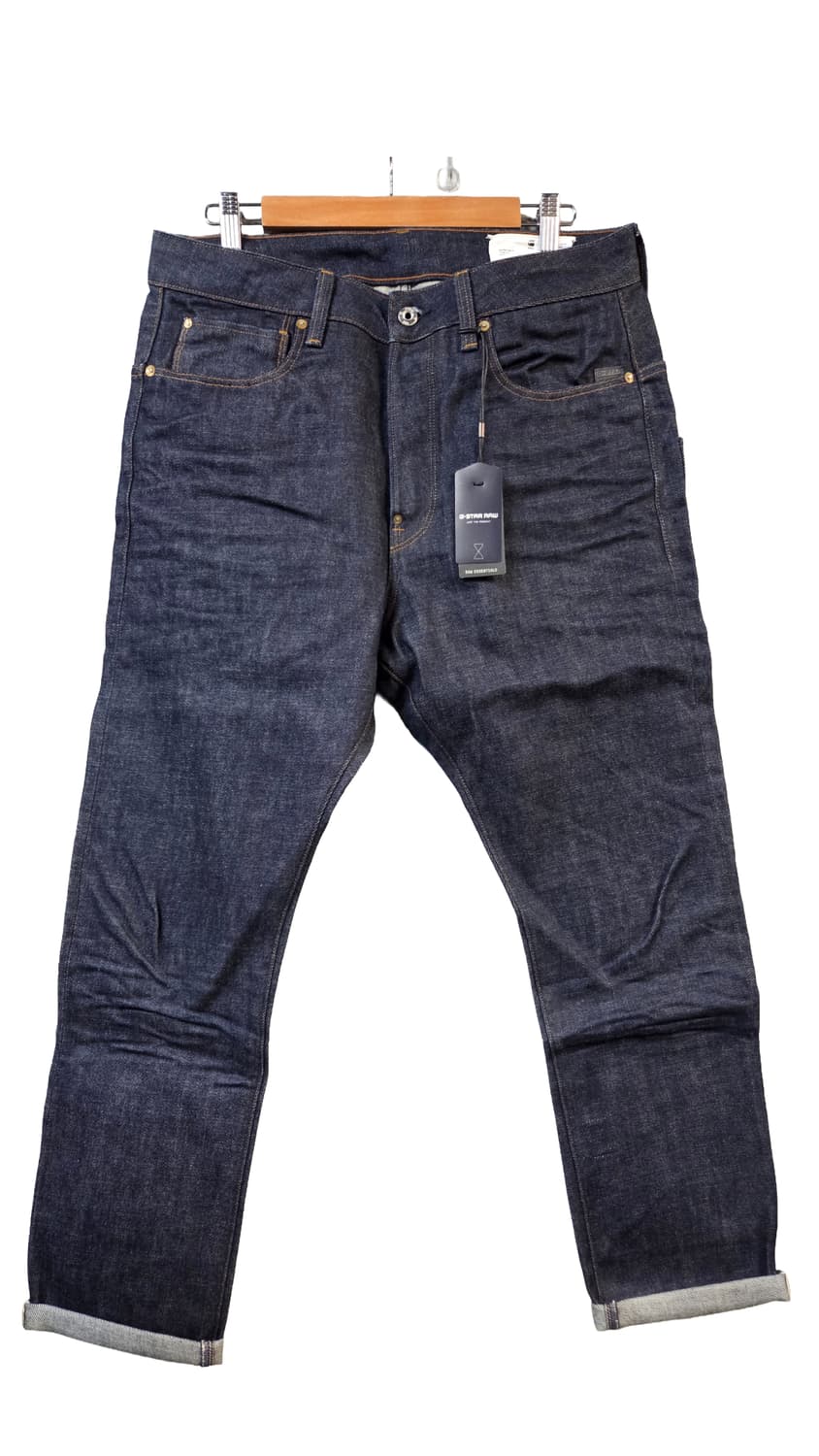 G-Star Raw 롤업 데님 청바지(W33/L32) 상품이미지1