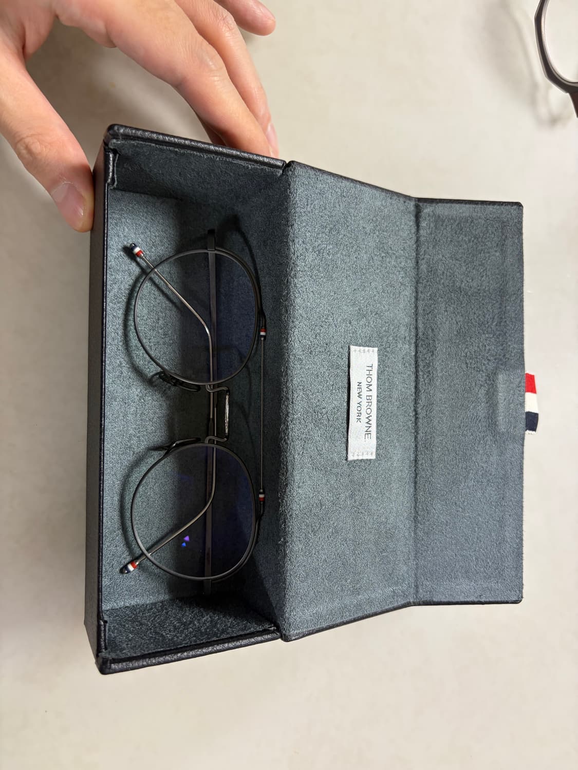 톰브라운 안경테 TBX912 (BLK-SLV) 새제품 상품이미지3