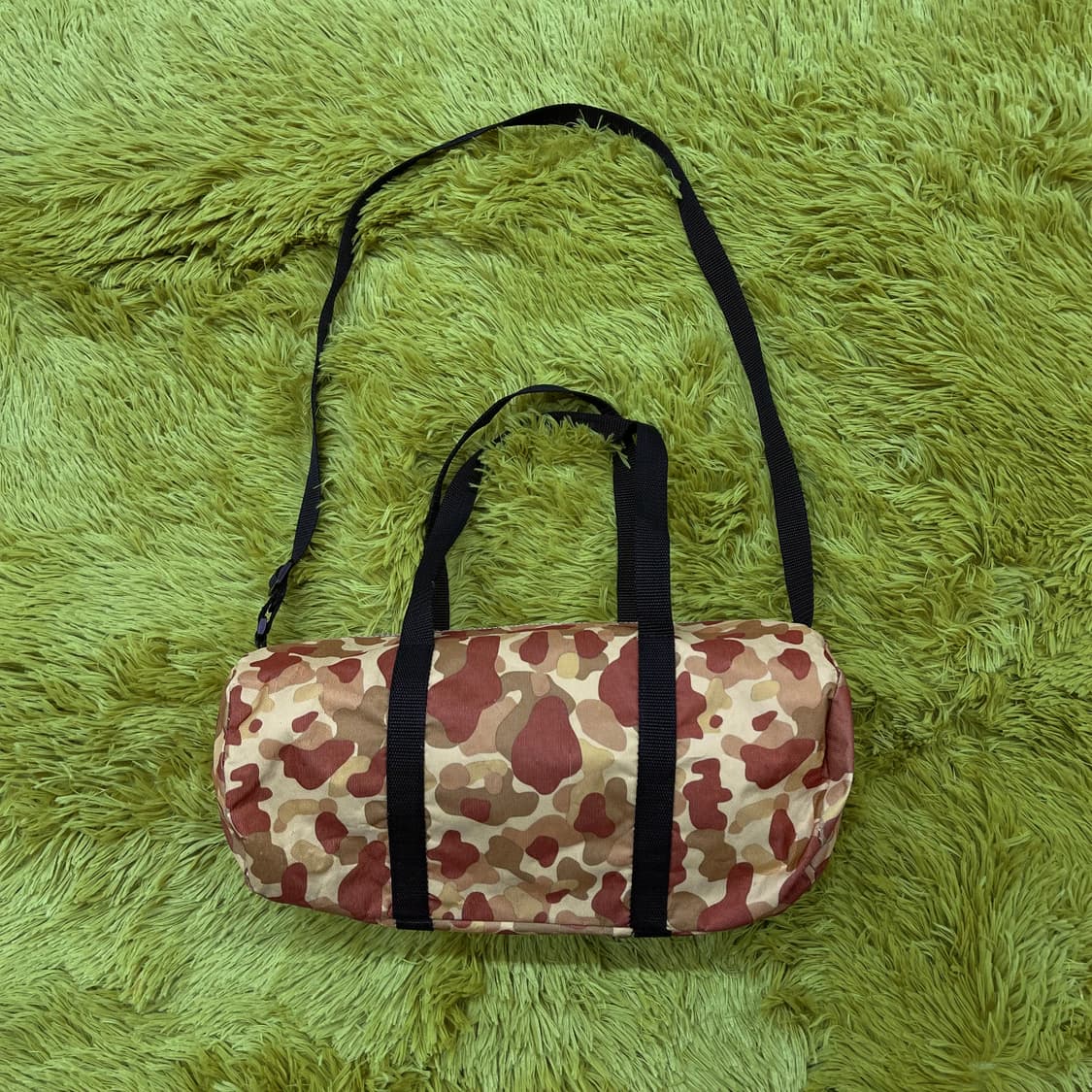 스투시 잡지부록 카모 보스턴백 상품이미지2