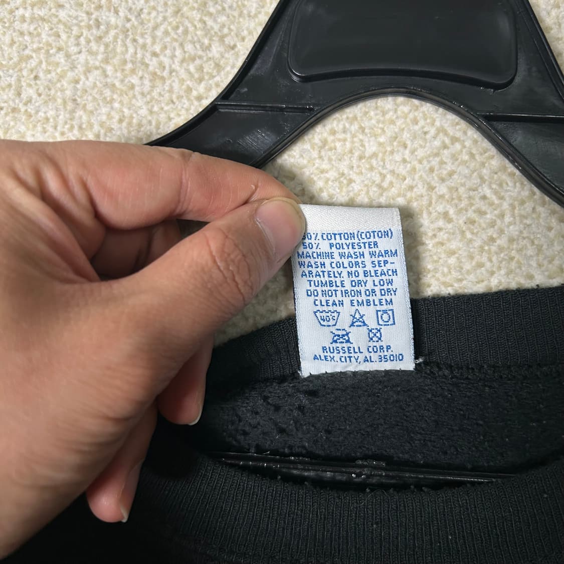  (XL) 90s USA 러셀 잭슨빌 재규어스 스웻 맨투맨 상품이미지8