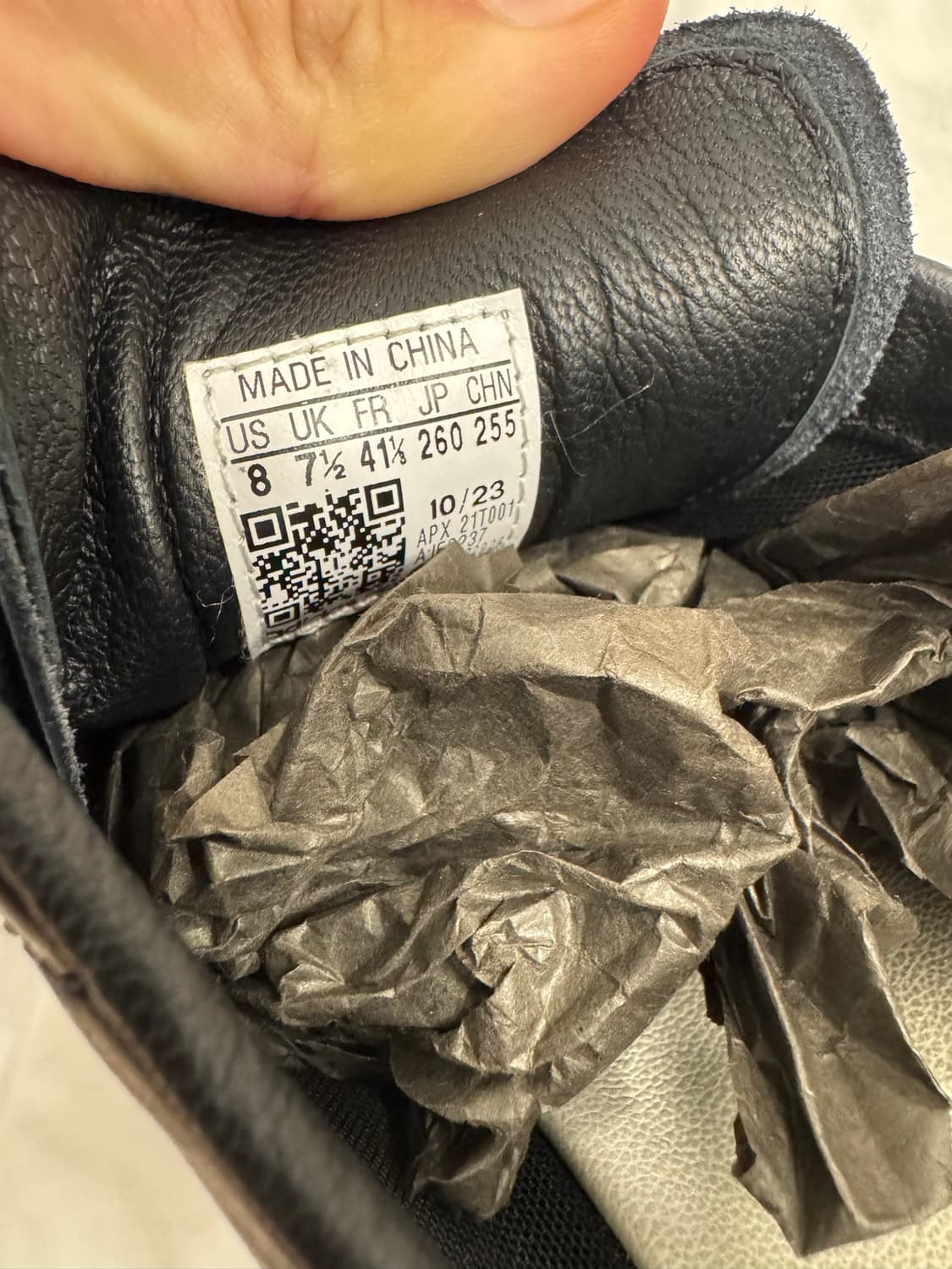 Y-3 트리플 블랙 슈퍼스타 (255-260) 상품이미지7