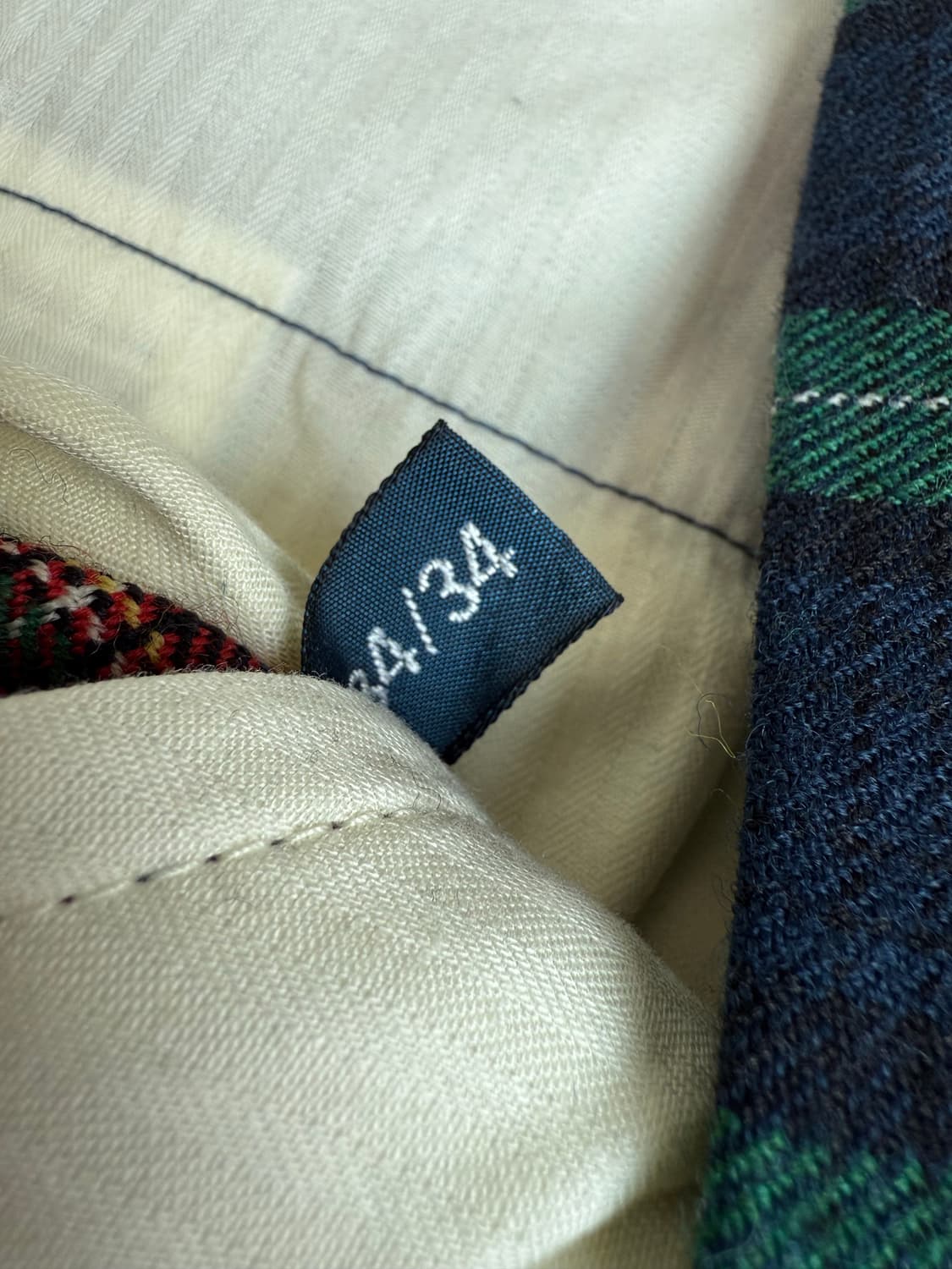 90s 폴로 마드라스 패치워크 팬츠 상품이미지4