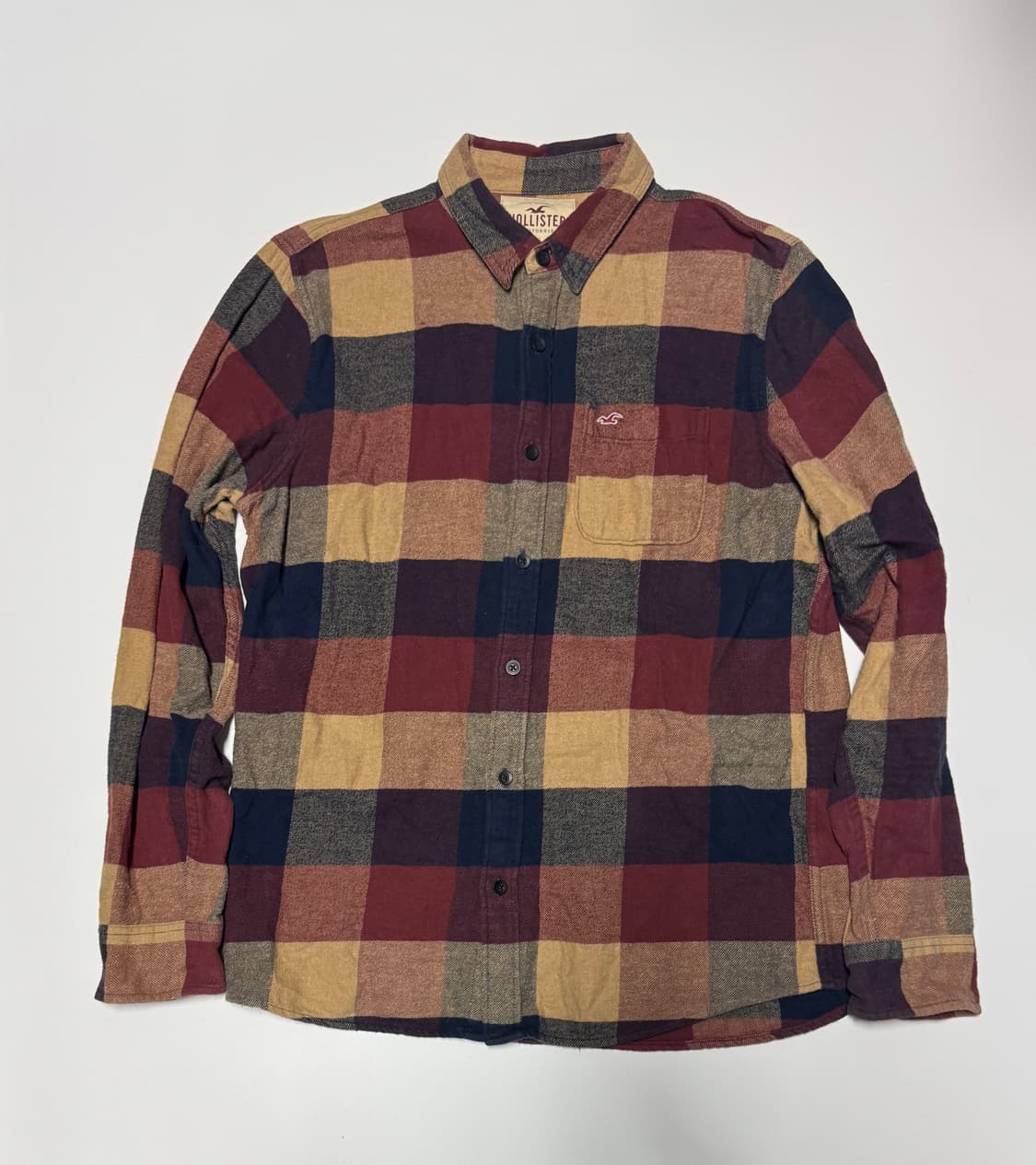 홀리스터 빈티지 멀티 컬러 체크 셔츠 L 상품이미지1