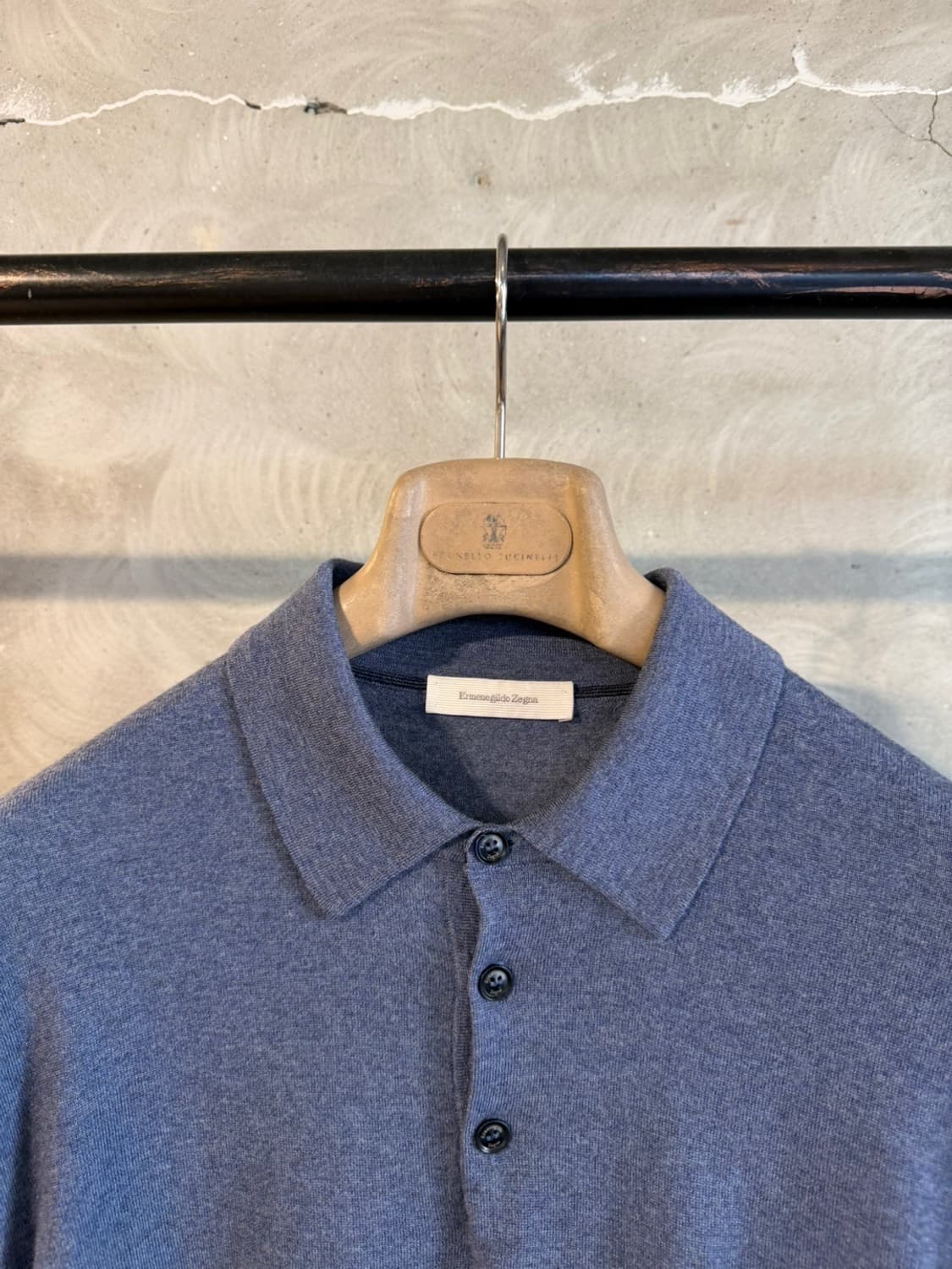 에르메네질도 제냐 울 캐시미어 클래식 니트 pk 100 상품이미지2