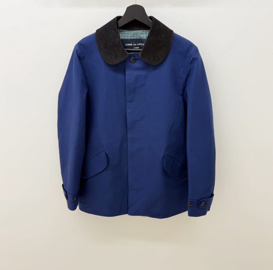 꼼데가르송 옴므 라운드 카라 하이넥 자켓 상품이미지1