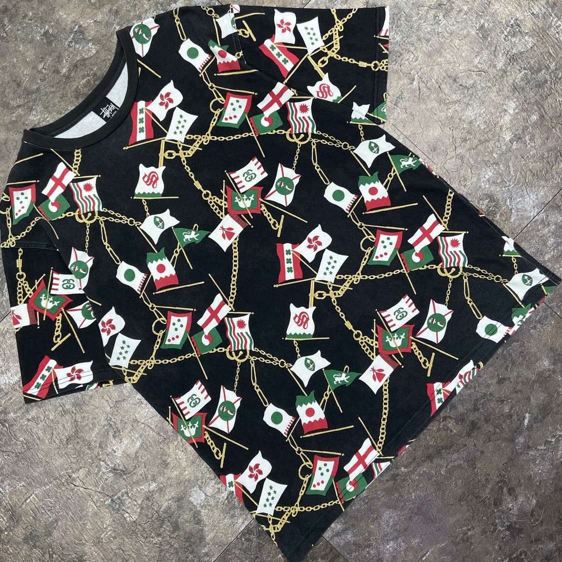 스투시 체인 반팔 티셔츠 상품이미지4