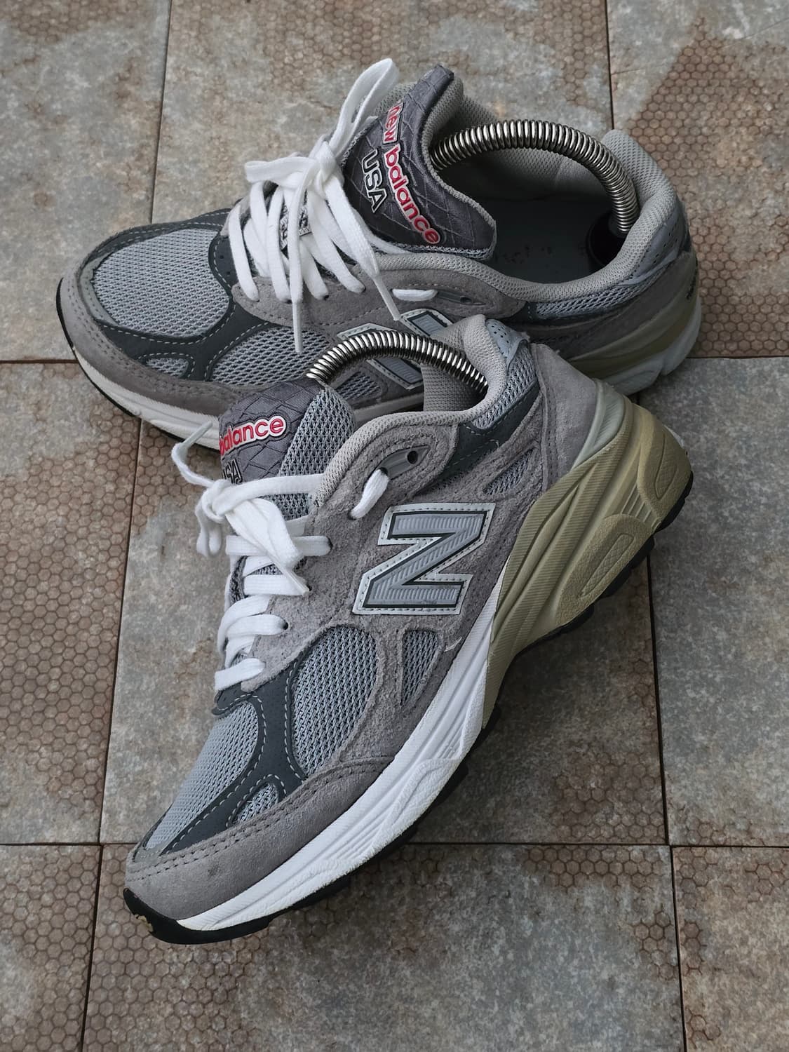 (220)뉴발란스 990 v3 그레이 상품이미지5