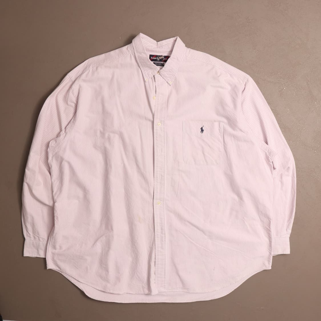 90's 폴로 랄프로렌 스트라이프 빅셔츠 A1560 상품이미지1