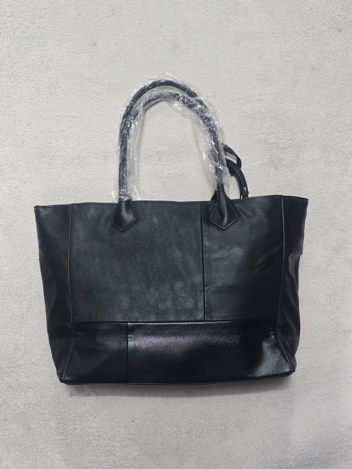 빔즈 하트 패치워크 레더 토트백 새상품 상품이미지2