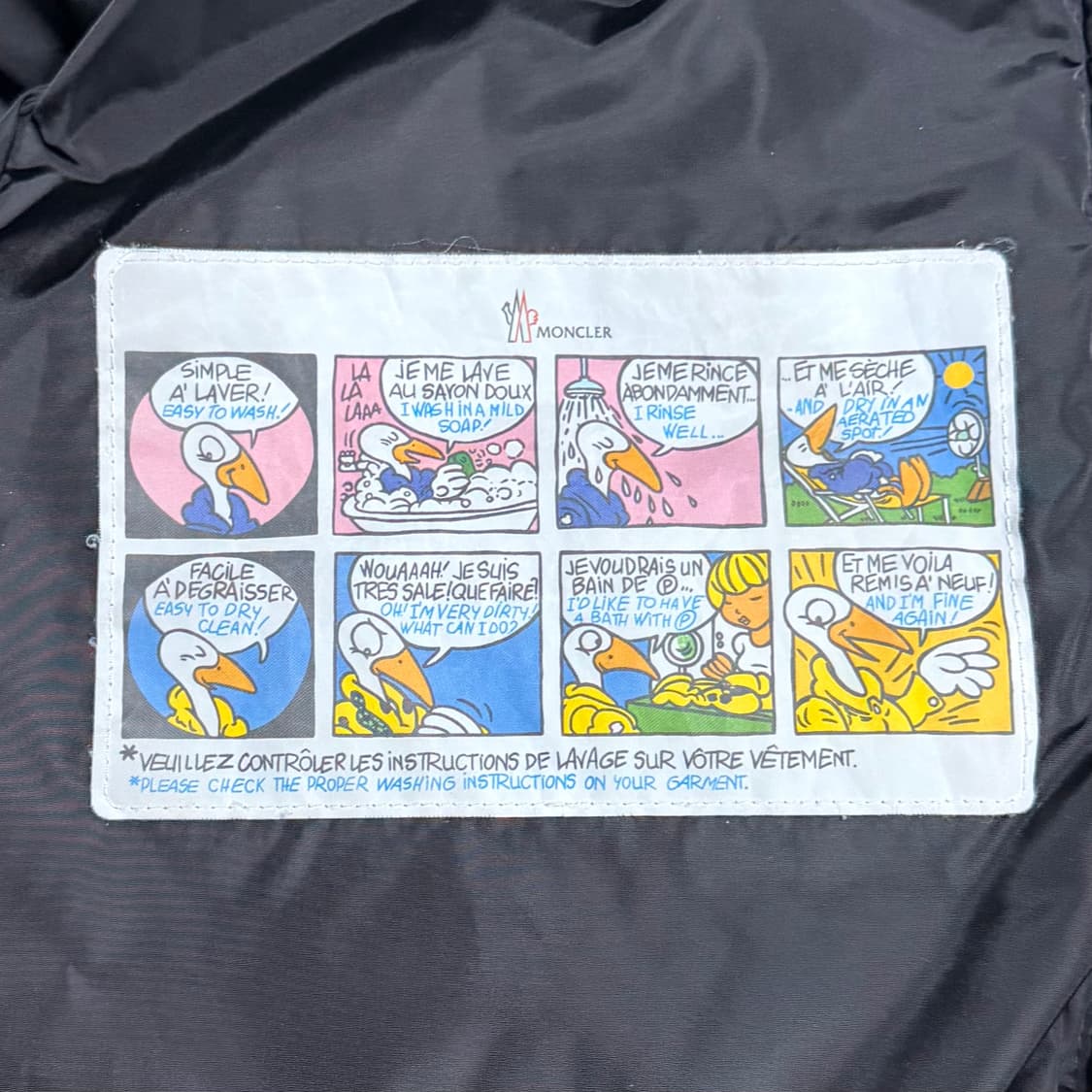 블랙 0/새상품급]몽클레어 클로에 여성패딩 블랙 라쿤퍼 0사이즈 풀구성 상품이미지8