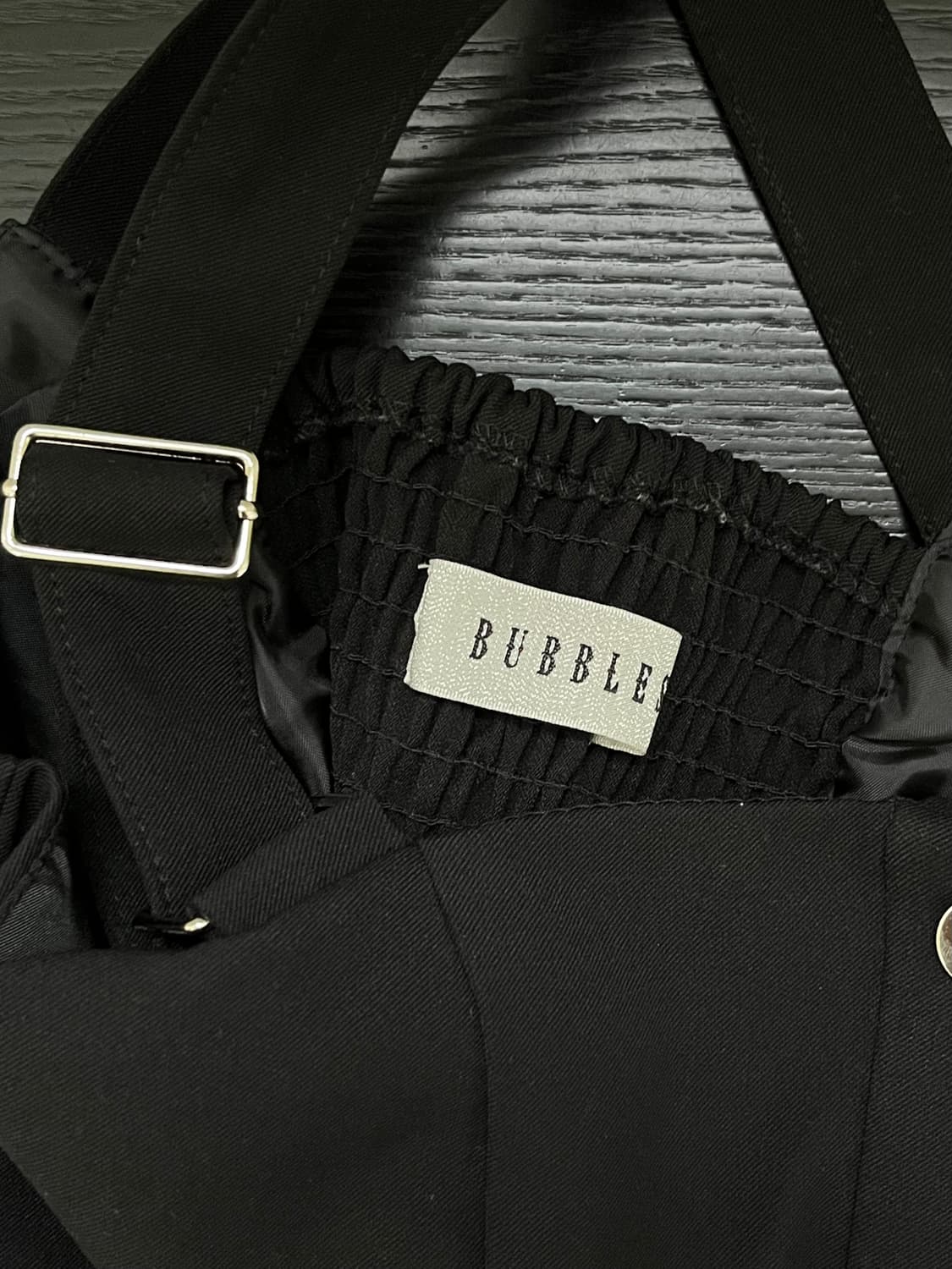 BUBBLES 블랙 뷔스티에 탑 상품이미지3